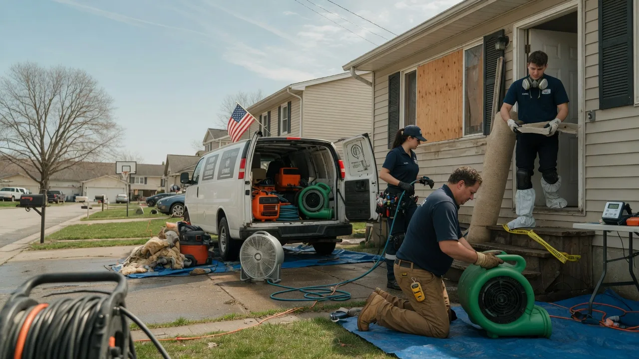 Water Damage Restoration in Cairo, IL near me